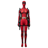 Deadpool 3 Deadpool & Wolverine Kidpool Wade Wilson Cosplay Hoodie – Women Version - Coscosmos